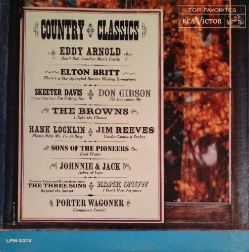 Country Classics (1962, Vinyl) - Discogs