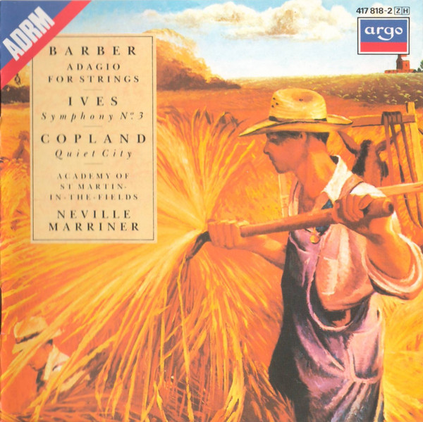 Barber, Ives, Copland, Academy Of St. Martin-in-the-Fields, Neville