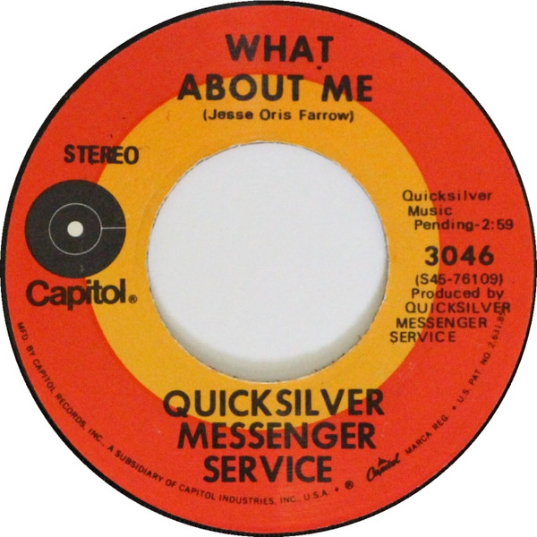 Quicksilver Messenger Service What About Me 1971 Vinyl Discogs