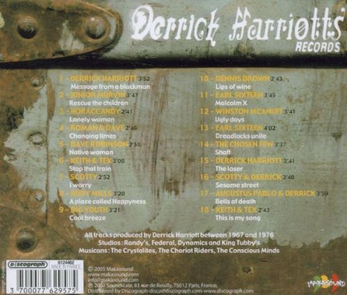 last ned album Various - A Place Called Jamaica Derrick Harriotts Productions From 60s 70s