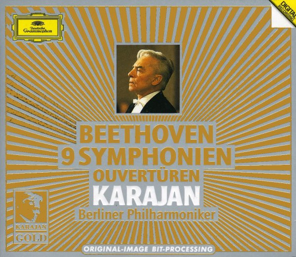 Beethoven, Karajan, Berliner Philharmoniker – 9 Symphonien