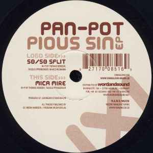 Pan-Pot - Pious Sin EP
