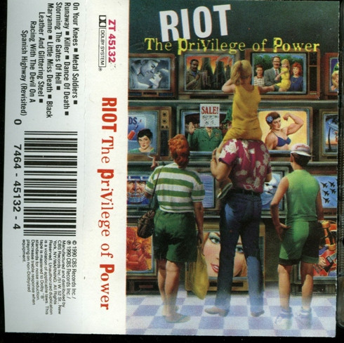 Riot = ライオット – The Privilege Of Power = ザ・プリ