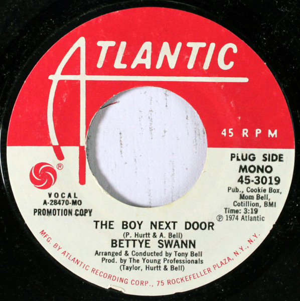 Bettye Swann - The Boy Next Door / Kiss My Love Goodbye | Releases