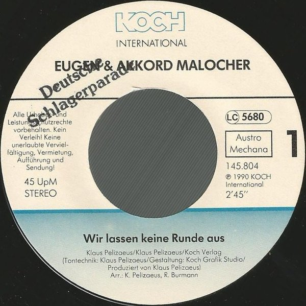 last ned album Eugen & Akkord Malocher - Wir Lassen Keine Runde Aus
