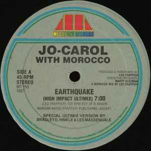 Jo-Carol - Earthquake album cover