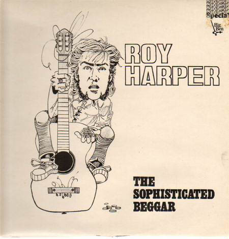 Original 1973 Roy Harper English Folk Rock Sophisticated Beggar Poster 23