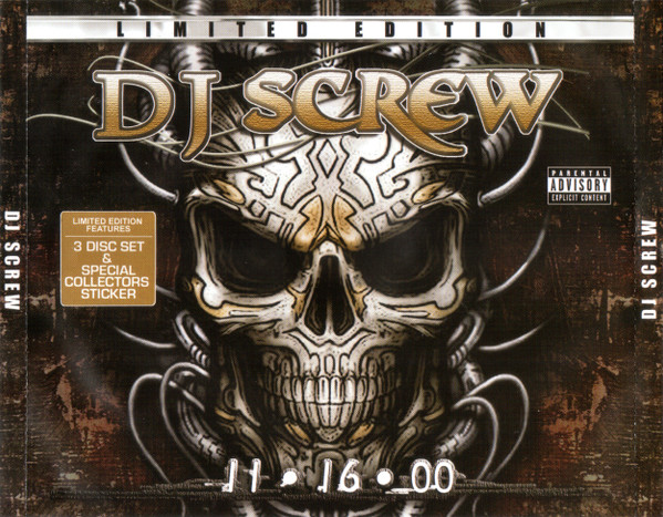 DJ Screw – 11 • 16 • 00 (2005, CD) - Discogs