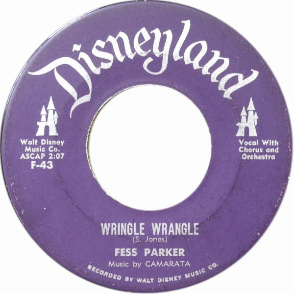 Fess Parker – Wringle Wrangle (1956, Vinyl) - Discogs