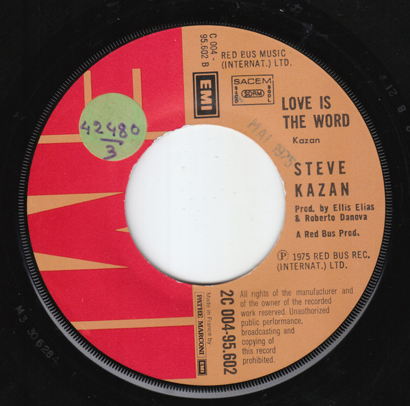 ladda ner album Steve Kazan - Youre My Day Youre My Night