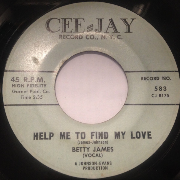 ladda ner album Betty James - Im A Little Mixed Up Help Me To Find My Love