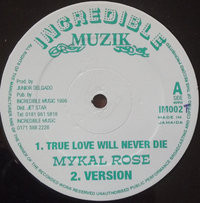 Album herunterladen Mykal Rose - True Love Will Never Die