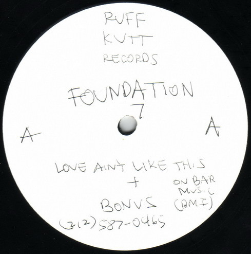 Foundation 7 – Love Ain't Like This / Compredator (1992, Vinyl