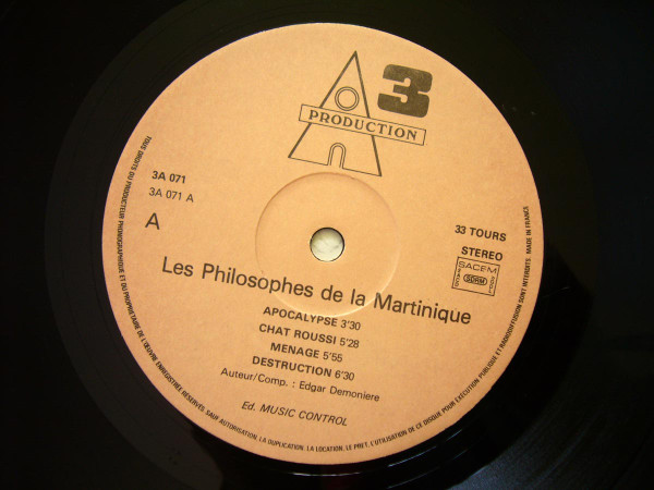télécharger l'album Les Philosophes De La Martinique - Les Philosophes De La Martinique