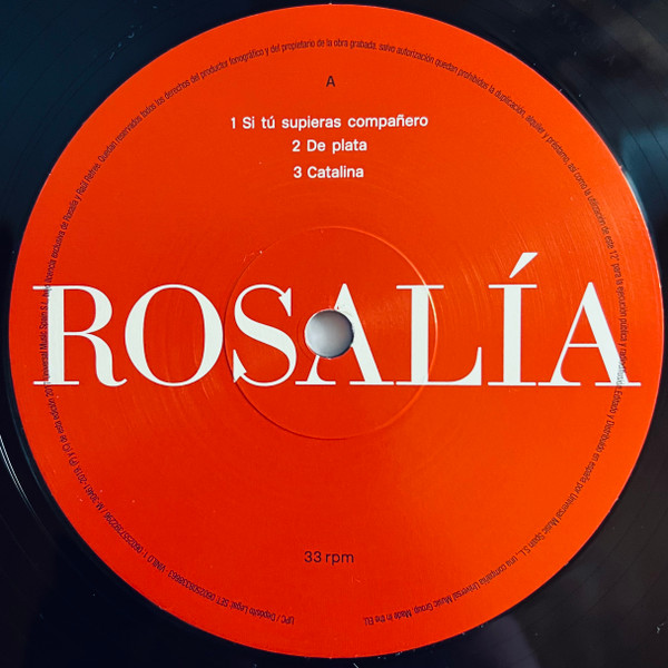 Rosalía - Los Angeles (Vinilo 2LPs) Edición limitada RSD 2020