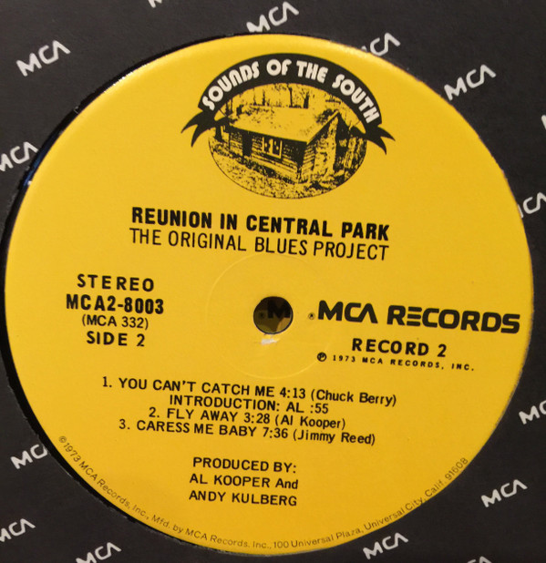 The Original Blues Project - Reunion In Central Park | MCA Records (MCA2-8003) - 6