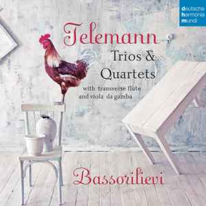 Bassorilievi-Telemann - Trios & Quartets with transverse flute and viola da gamba copertina album