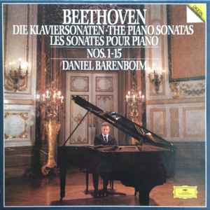 Beethoven, Daniel Barenboim - Die Klaviersonaten, Piano Nos.1 - 15 | Releases Discogs
