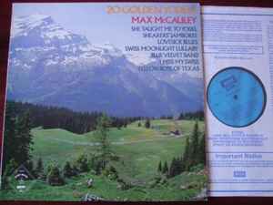 Max McCauley - 20 Golden Yodels album cover