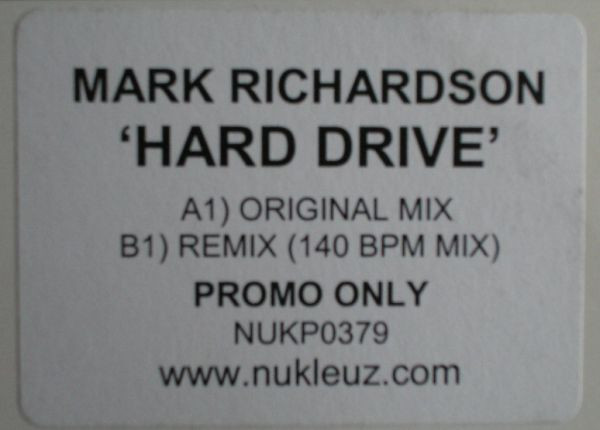 baixar álbum Mark Richardson - Hard Drive