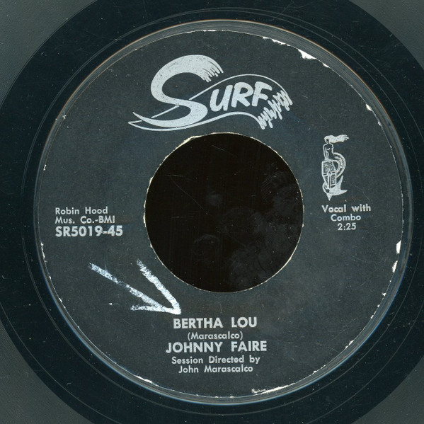 Johnny Faire – Bertha Lou (1958, Vinyl) - Discogs