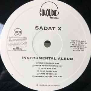 Sadat X – Wild Cowboys (Instrumentals) (1996, Vinyl) - Discogs