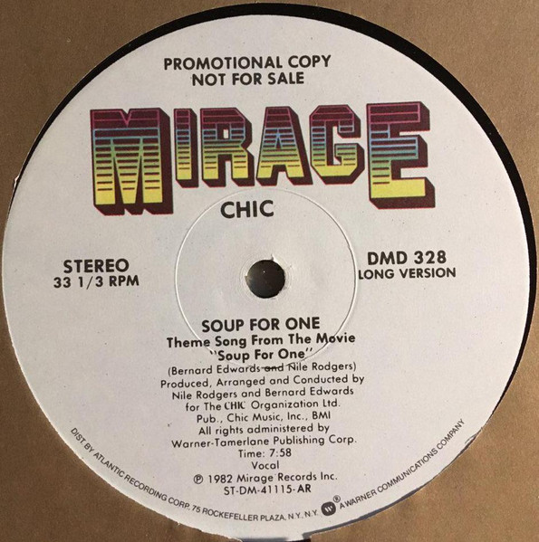 Chic - Soup For One, Releases