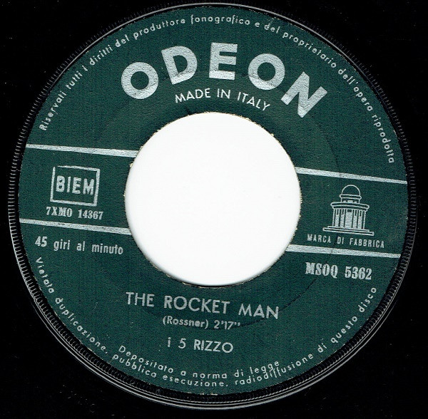 baixar álbum i 5 Rizzo - The Rocket Man Blue Jeans
