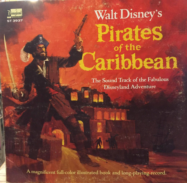 Pirates of the Caribbean LP Record Album Cover Poster Print 