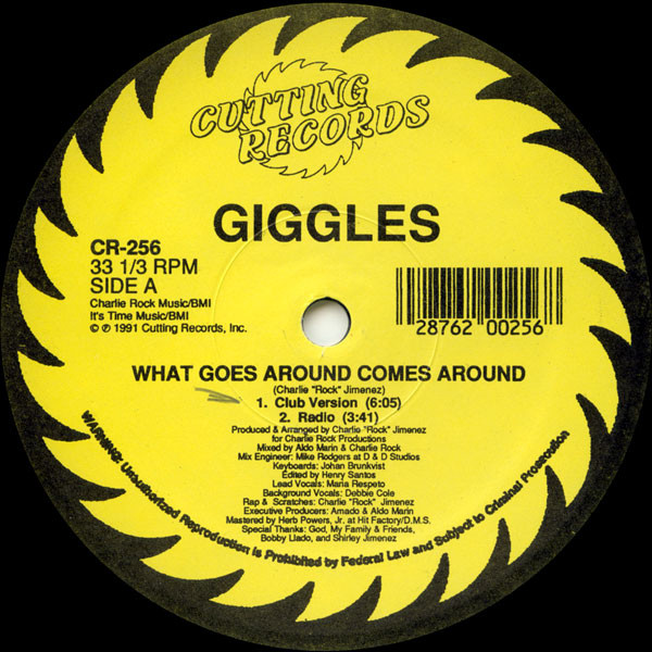 Giggles – What Goes Around Comes Around (1991, CD) - Discogs
