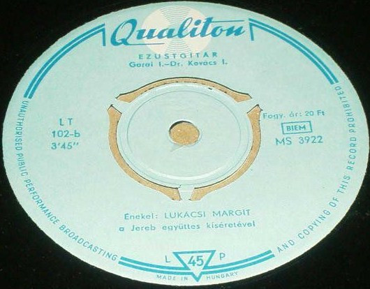 baixar álbum Vámosi János Lukácsi Margit - Jázminvirág Ezüstgitár