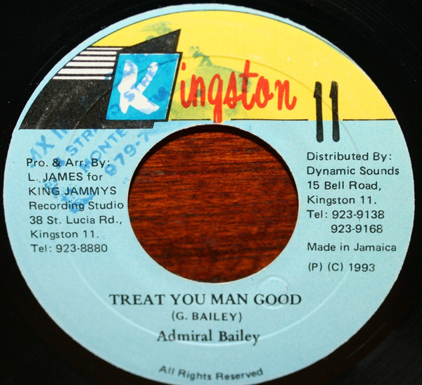 baixar álbum Admiral Bailey - Treat You Man Good