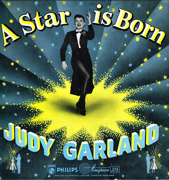 JUDY GARLAND A Star Is Born Singing Born in a Trunk; 4x 6 Sepia Tone Reproduction Postcard in Crisp Clean Mint Condition.
