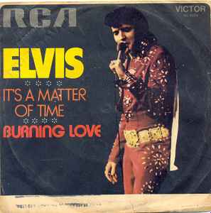 Elvis Presley - Burning Love album cover