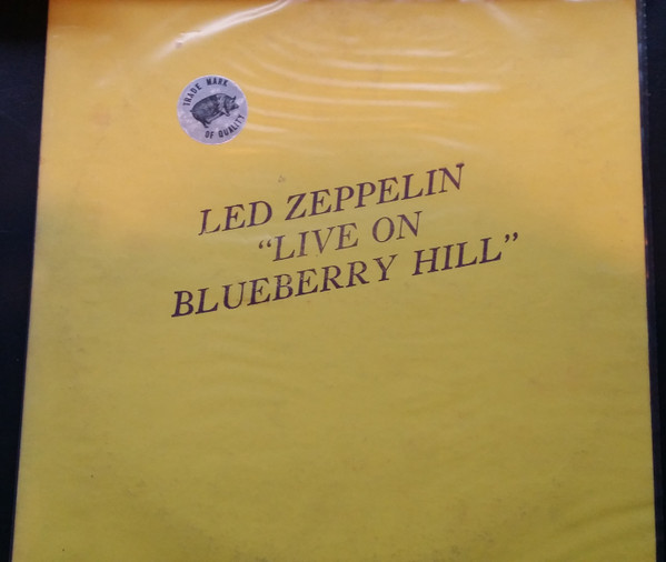 Led Zeppelin – Live On Blueberry Hill (1970, Orange & Blue, Vinyl