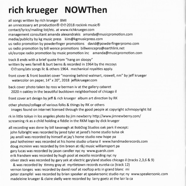 Album herunterladen Rich Krueger - Nowthen