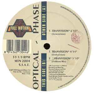 Optical Phase - Tranvision album cover