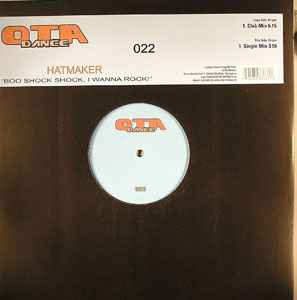 Hatmaker - Boo Shock Shock, I Wanna Rock! album cover