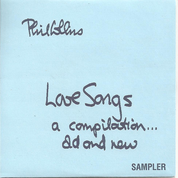 Phil Collins Love Songs A Compilation Old And New 2004 CD