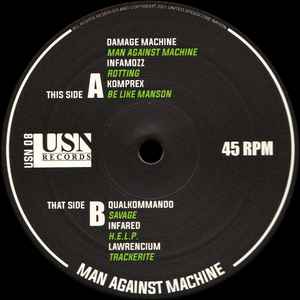 Various - Man Against Machine Album-Cover