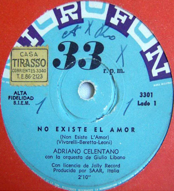 baixar álbum Adriano Celentano - No Existe El Amor