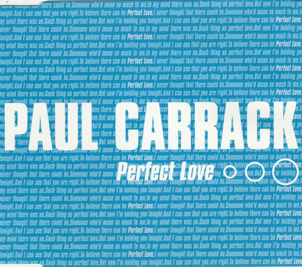 Album herunterladen Paul Carrack - Perfect Love