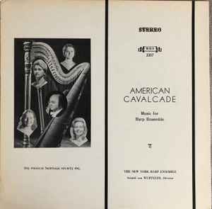 New York Harp Ensemble - American Cavalcade: Music For Harp Ensemble album cover