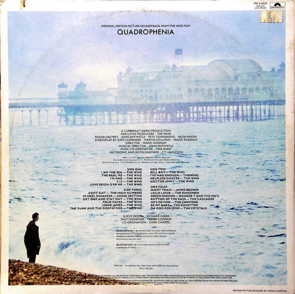 Album herunterladen Various - Quadrophenia Original Motion Picture Soundtrack From The Who Film