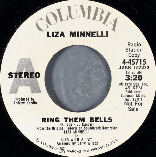 Album herunterladen Liza Minnelli - Ring Them Bells It Was A Good Time