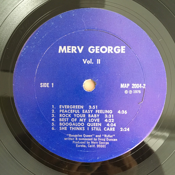 lataa albumi Merv George - Merv George Volume II