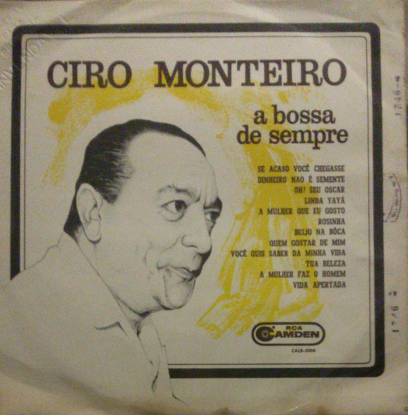 Ciro Monteiro A Bossa De Sempre 1966 Vinyl Discogs