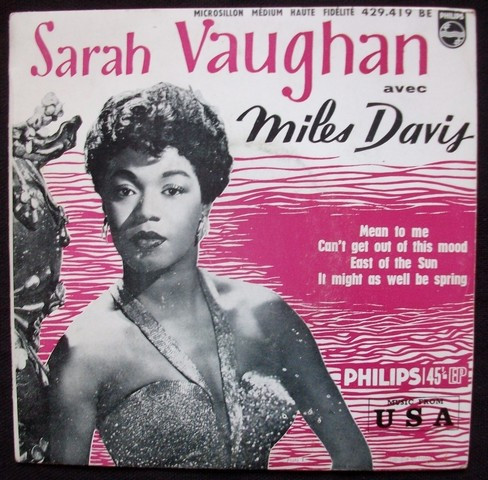 ladda ner album Sarah Vaughan Avec Miles Davis - Sarah Vaughan Avec Miles Davis