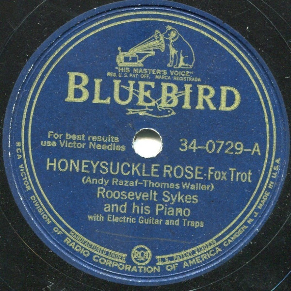 télécharger l'album Roosevelt Sykes And His Piano - Honeysuckle Rose Jiving The Jive