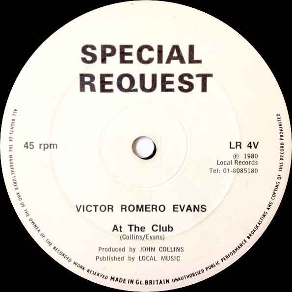 télécharger l'album Victor Romero Evans The Detonators - At The Club Lift Off